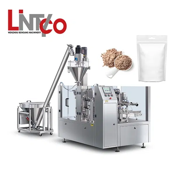 powder premade pouch packaging machine