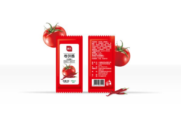 máquina de embalagem de ketchup