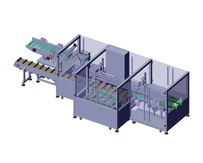 Macchina automatica per l'imballaggio di scatole di cartone per alimenti, macchina per l'imballaggio di scatole di cartone di piccole dimensioni-2