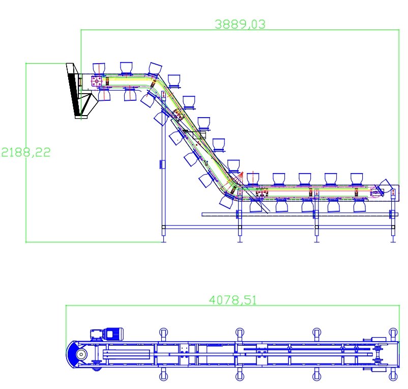 Z TYPE bowl elevator