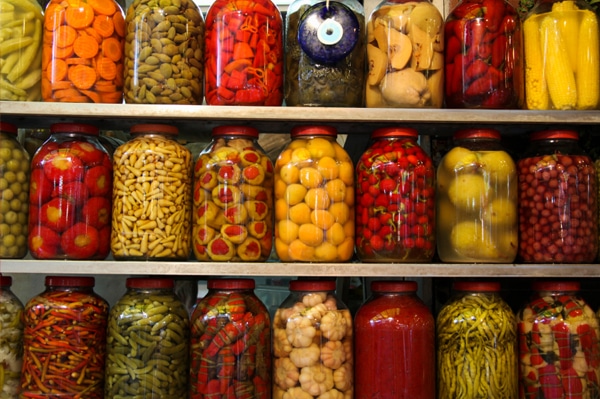 pickle packing jar