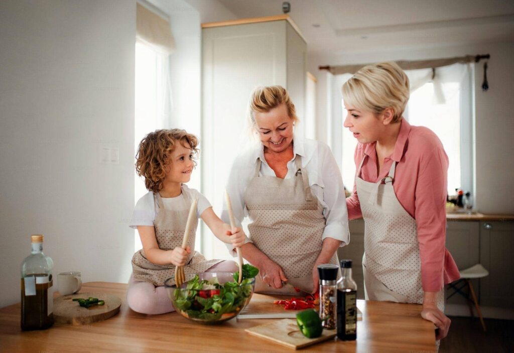 cocinero en la cocina