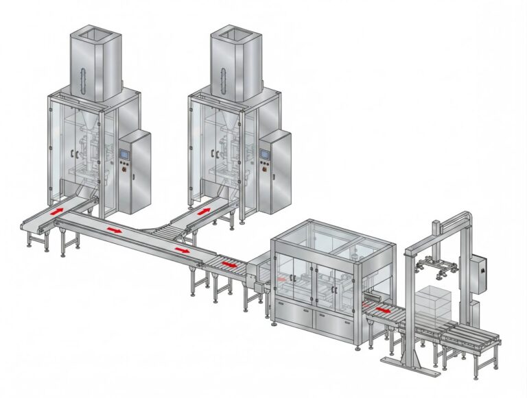 linea di confezionamento vffs